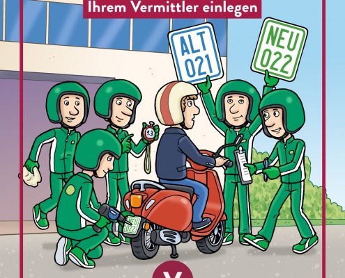 versicherungskennzeichen-2022-cartoon-mofaschild-Christian-Willmann-Versicherungsmakler-Mannheim