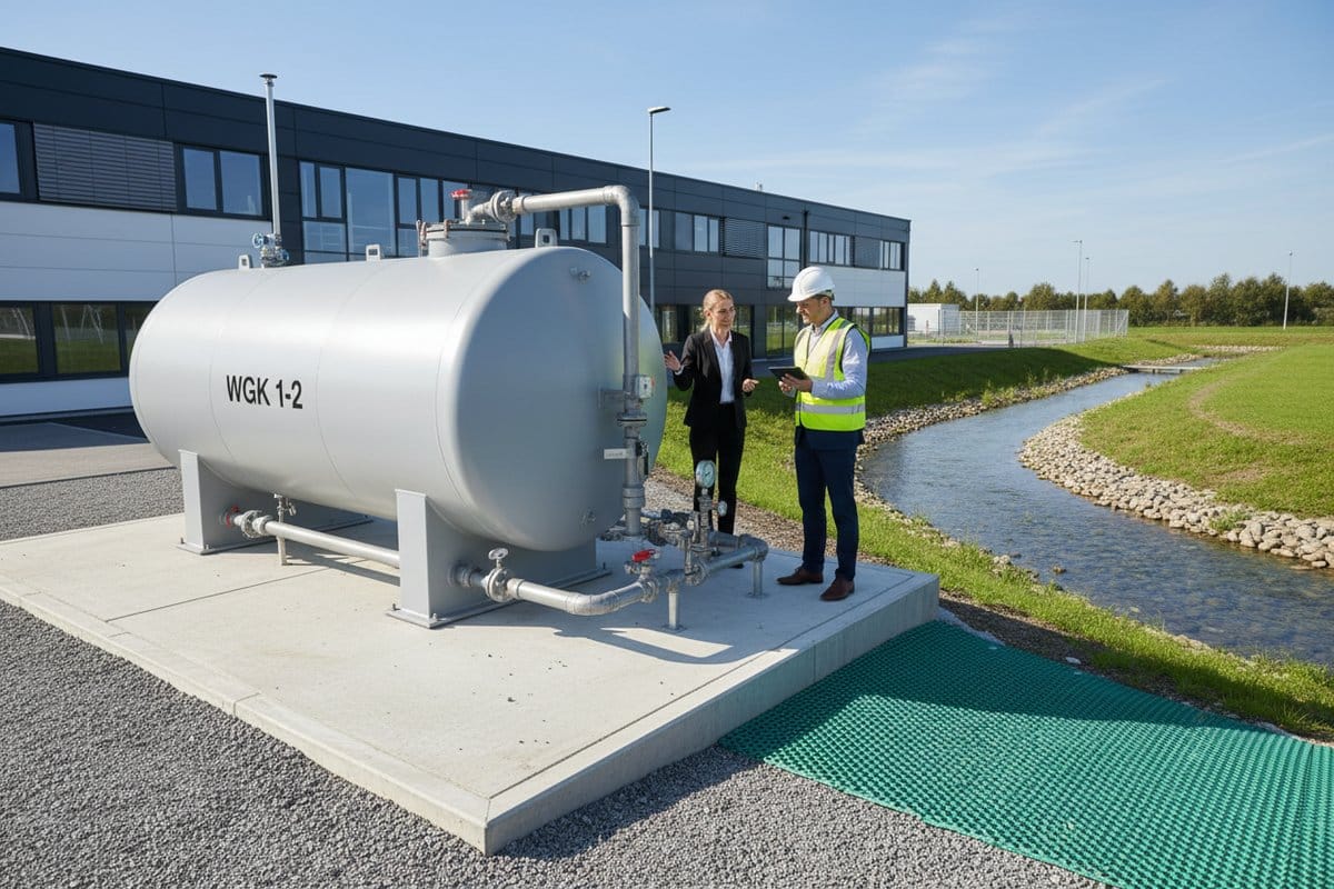 Lagerung und Verwendung von Tankanlagen der WGK 1-2 Lagerung und Verwendung von Tankanlagen der WGK 1-2